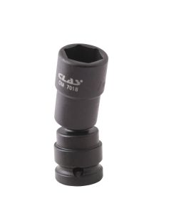 hexagon cardan socket 17mm l.69mm för 1/2" chocknyckel