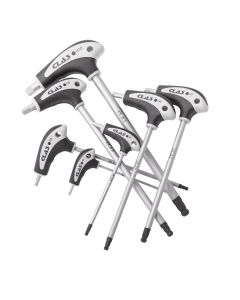 Llaves tipo T hexagonal 3-10mm (7pcs)