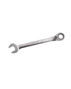 ADJUSTABLE RATCHETING COMBINATION WRENCH 15° 18mm