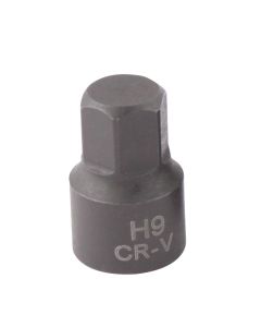 1/4" 9mm HEXAGONALE DOULE