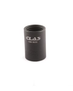 20mm l.38mm 1/2" hylsa med omvänd gängad hylsa