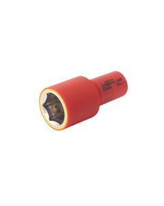 Llave de vaso 22mm aislada 1000V L.72mm