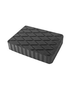 RECTANGULAR RUBBER PAD 160x120x30mm