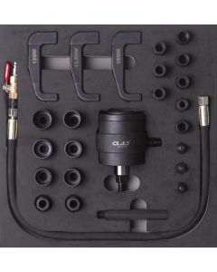 Pneumatic injector extractor