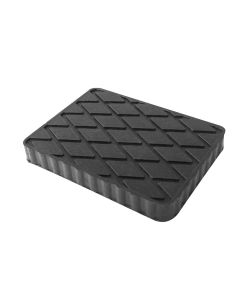 Rektangulär gummipad 160x120x20mm