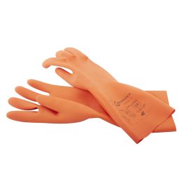 Gants Isolants En Latex Classe 1 T8 - Protection Jusqu'à 7500 V - Conforme IEC 60903 - Taille 10 - 10