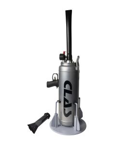 9-liter aluminum air cannon/bazooka + stand