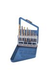 SCREW EXTRACTOR SET + DRILLS (10PCS)