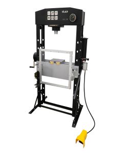 Hydro-pneumatisk press 30T glidande cylinder