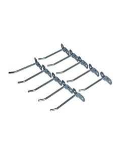 Bag of 10 single hooks Ø6mm L.100mm