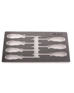 FOAM INSERT TORX SCREWDRIVER T10-40 (7PCS)