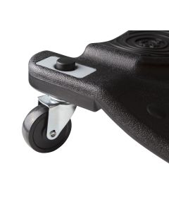 Sats med 6 pivothjul Ø75x24mm