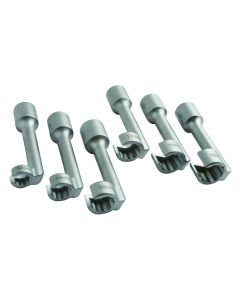 Diesel injector line sockets 1/2" double hex Ø12-14-16-17-18-19mm