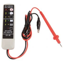 Testeur de batterie et d'alternateur à LED - UO09050 