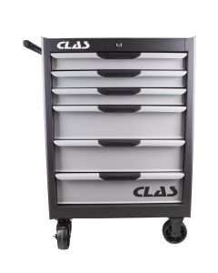 Servierwagen mit 6 Schubladen