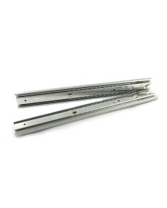 Rails coulissants à billes 16''x45mm