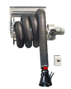 EXHAUST GAS ON ROLL HEAVY WEIGHT 10m Ø125mm 400V