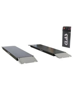 Doble puente de tijera 3,5T 240V para encastrar o empotrar
