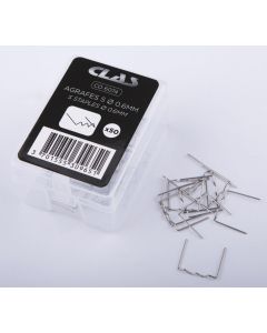 Boîte de 50 agrafes S Ø0.6mm