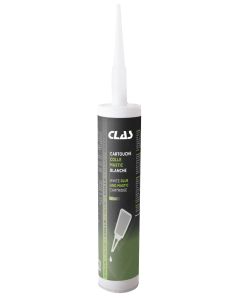 WHITE GLUE AND MASTIC CARTRIDGE 310ml