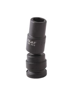 12mm sexkanthylsa l.69mm för 1/2" mutterdragare