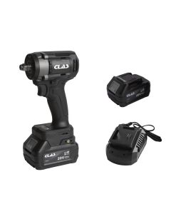 Schrauber 1/2" 680Nm 20V brushless + 2 Batterien 4Ah + Ladegerät