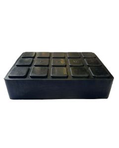 Fondo de goma 160x120x40mm
