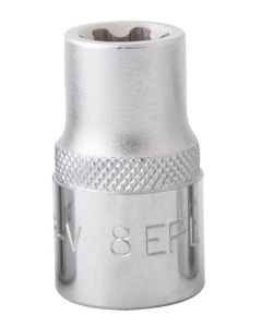 Llave de vaso Torx Plus EP8 L.25mm 1/4"