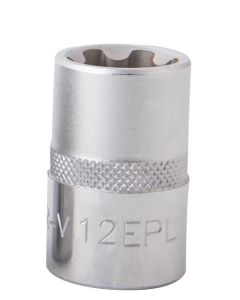 Llave de vaso Torx Plus EP12 L.25mm 1/4"