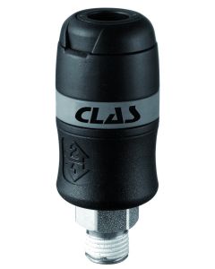 Fast connector passage 8mm male 1/2"
