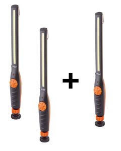 Paket med uppladdningsbara gående lampor – 2+1 gratis