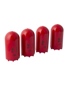 4 insulated caps Ø60mm