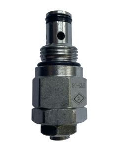 Two post lift pump station overflow valve
