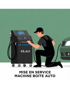 Inbetriebnahme Maschine Autogetriebe