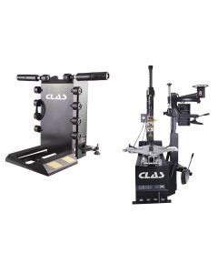 10"-24" 2-växlad 400V automatisk däck demonteras + hjullyft