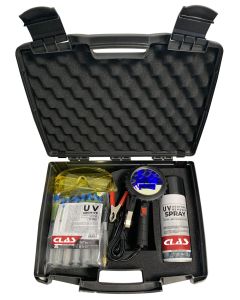 Kit de detección de fugas lámpara uv 12V R134a jeringa (12 pzs)