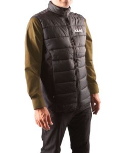 Chaqueta sin mangas gris/negro (L)