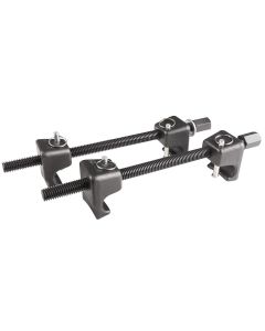 Pair of spring compressors with safety pins
