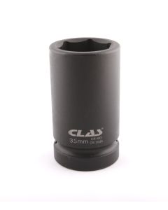 1" LONG HEX IMPACT SOCKET 35mm