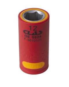 LLAVE DE VASO AISLADA 3/8" 12mm