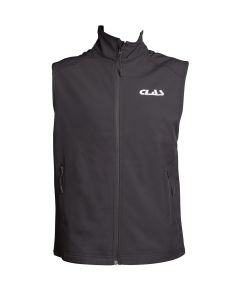 Black softshell sleeveless jacket size XS