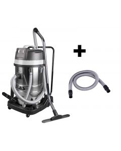 DRY AND WET VACUUM CLEANER 2x1000W + SPIRAL 4m