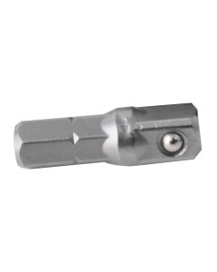 1/4" male adapter för skrävdriver L.25mm