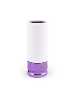 LLAVE DE VASO REVESTIDA 1/2" 22mm MORADO