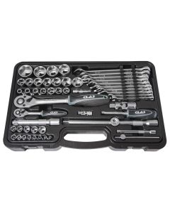 Coffret d'outils 1/4"-1/2" us-pouces (52pcs)
