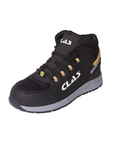 High-top safety sneakers camel Black size 46