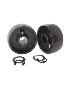 Par fast inställda hjul Ø110x45mm