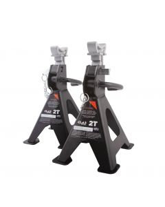 PAIR OF 2T JACK STANDS WITH SECURITY PIN