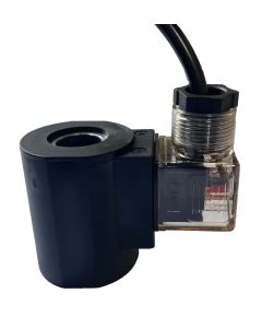 Two-way check valve coil