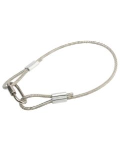 SPRING LOCKING SECURITY SAWING CABLE L.450mm